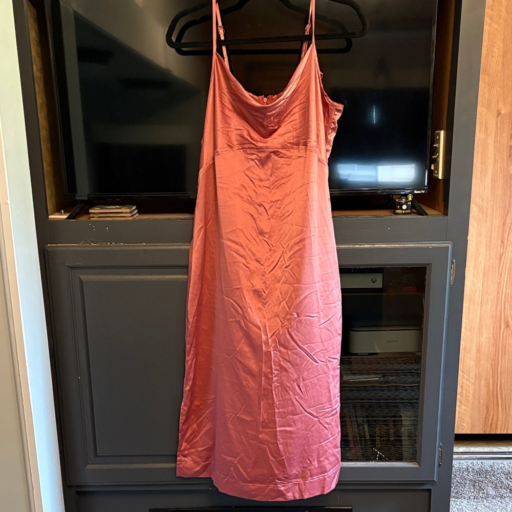 The Limited silk slip dress